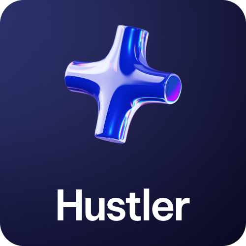 Hustler badge