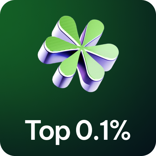 Top 0.1% mentor badge